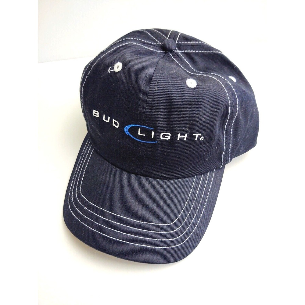 Bud‎ Light Hat 2006 Embroidered Adult Baseball Cap Black Adjustable